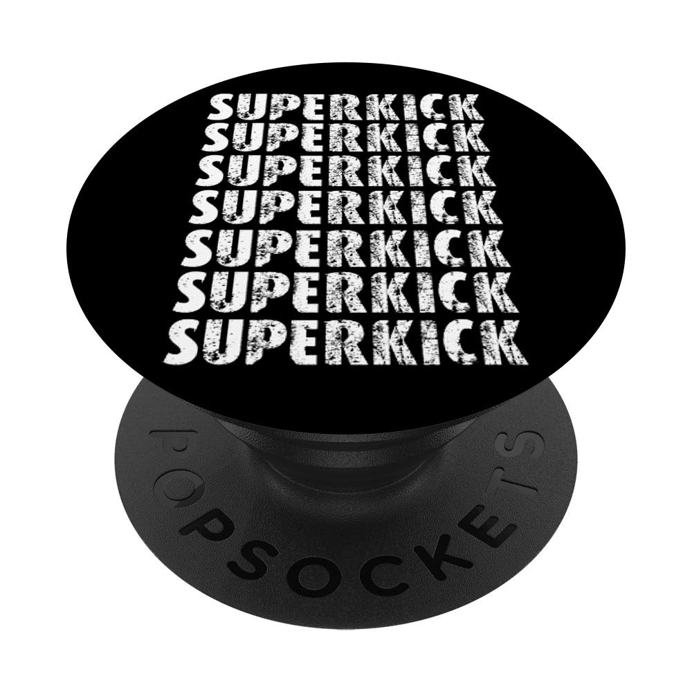 Superkick Super Kick Pro Wrestling Gift PopSockets Grip and Stand for Phones and Tablets