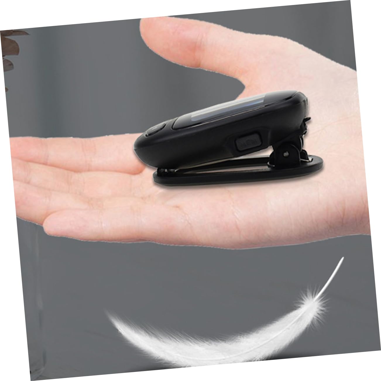 BESPORTBLE 1set Contapassi Portatile Con Clip e Cordino Pedometer Per Escursioni e Camminate Monitoraggio Calorie e Facile Usare