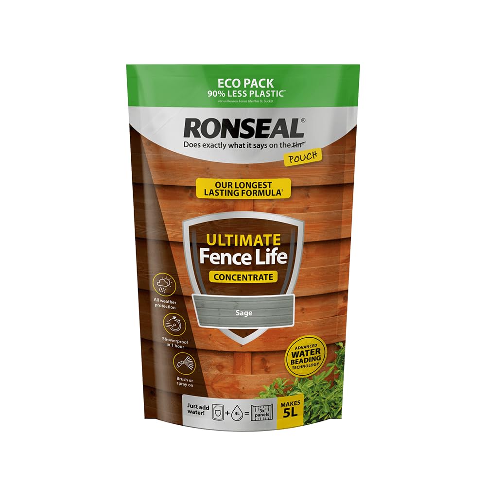 Ronseal Ultimate Fence Life Concentrate Sage 950ml