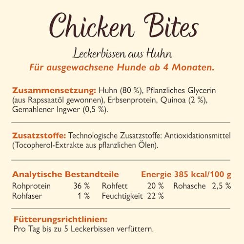 Lily’s Kitchen Mit natürlichen Zutaten hergestellt Leckerli - Packung für ausgewachsene Hunde Glorreiches Hühner- Trockenfleisch… – Ansicht 5