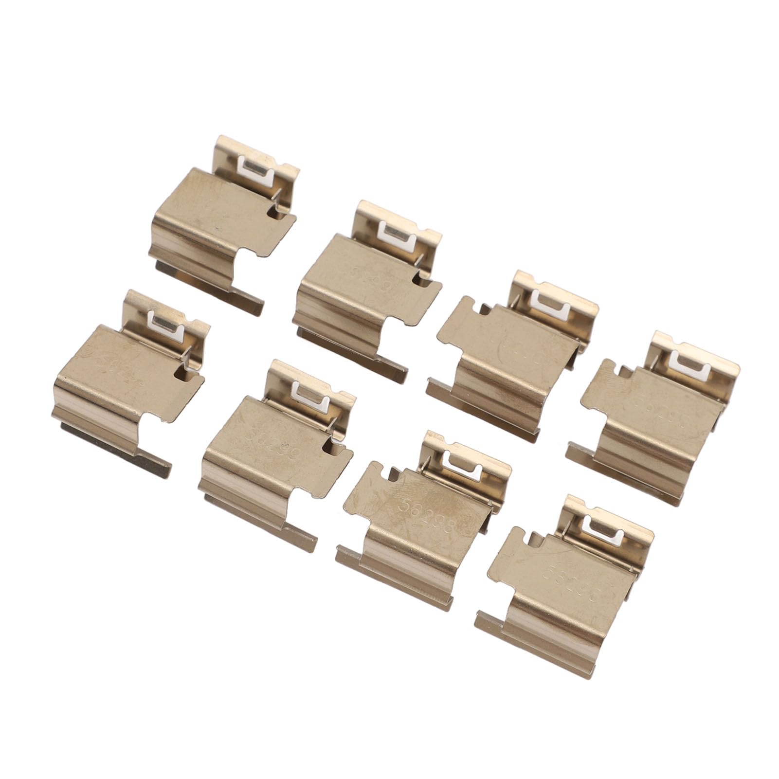 Kit de ajuste de la pastilla de freno trasero BPF1298A El conjunto de clip de la pastilla de freno de calid premium mejora el rendimiento de frenado para Mondeo MK3 2003 a 2007