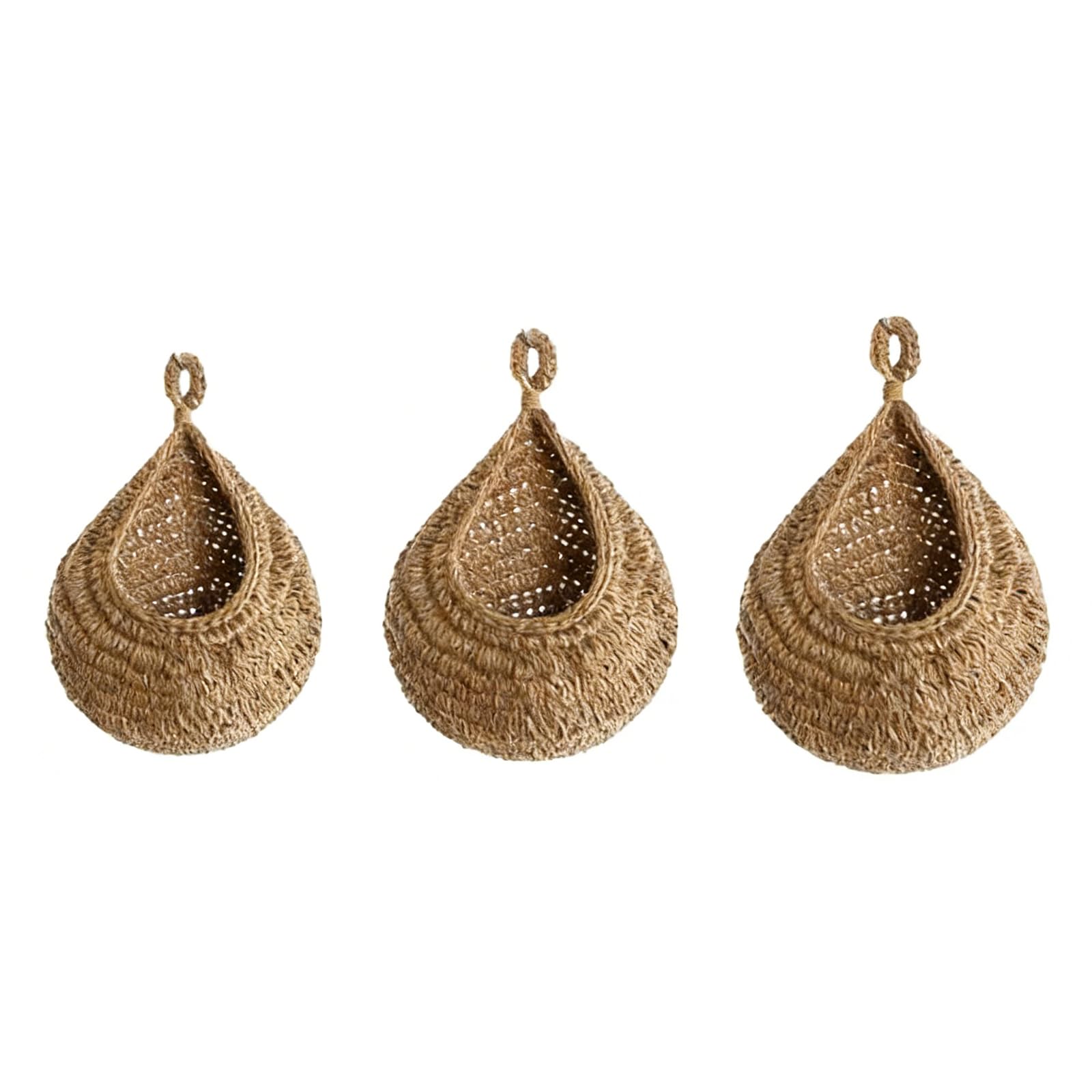 HENYGEN Multipurpose Hanging Basket for Fruits Eggs Items and Flowers Crafted From Sturdy Rope Construction Versatile Nonconformist Home Decor