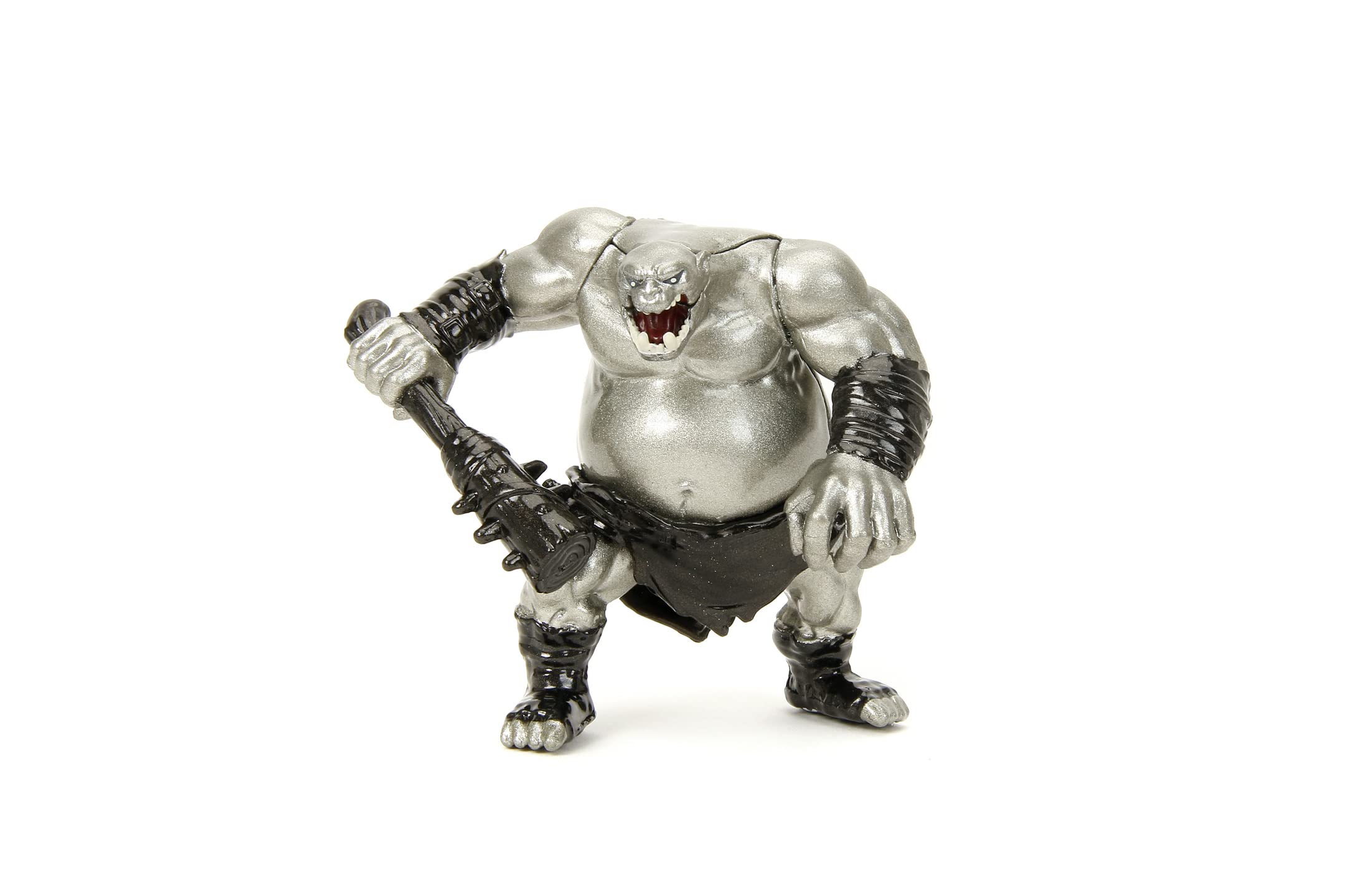 Jada Toys Dungeons and Dragons Figuren Set (Mega Pack mit 7 Sammelfiguren in 3 Größen) - DND Figuren aus Metall ab 12 Jahre (Elf, Human Barbarian, Zwerg, Golem, Oger, Beholder, Drache,), 4-10 cm