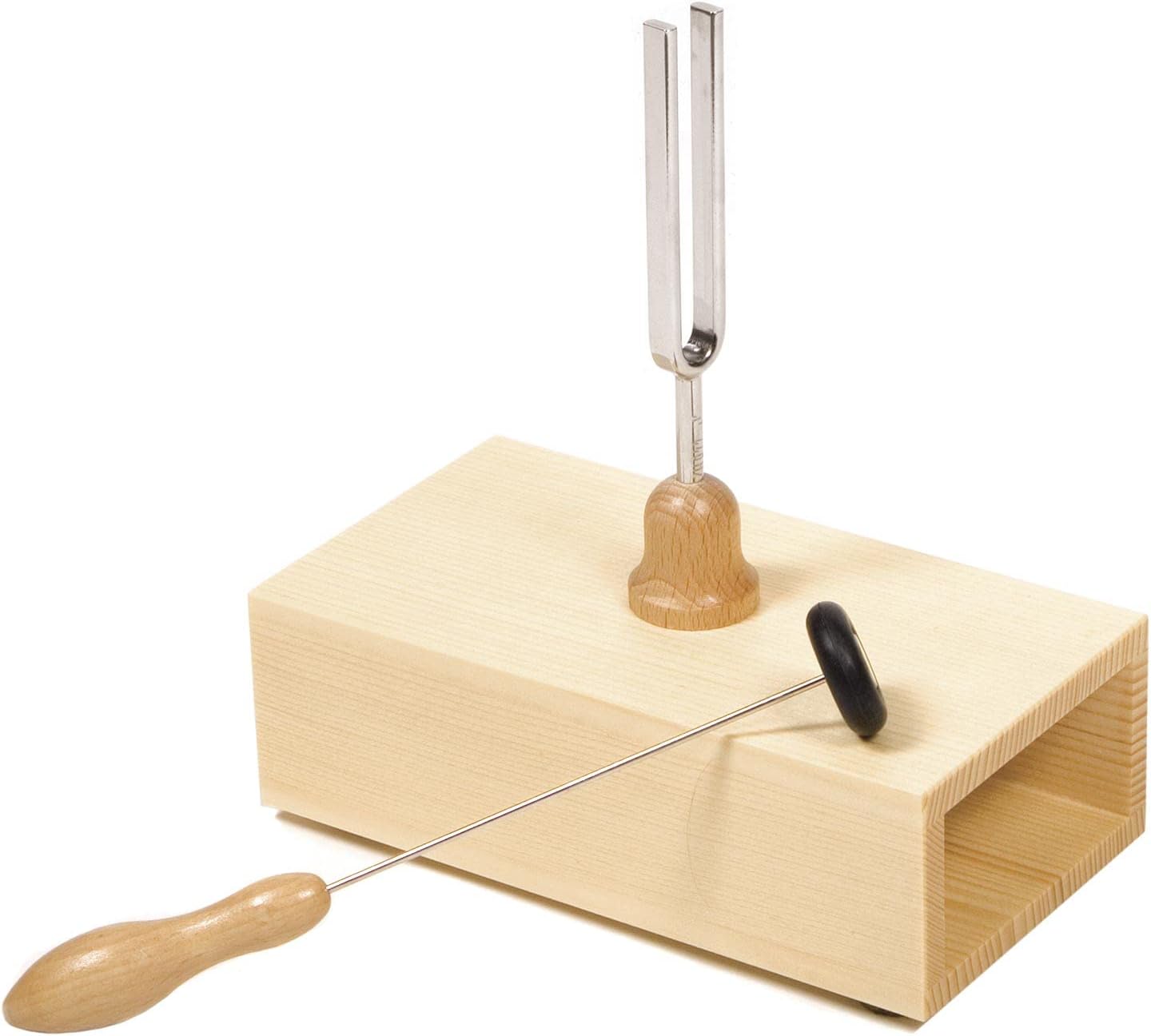 Wittner Tuning Fork with Wood Resonator Box: A