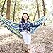 SUNCREAT 12ft Double Brazilian Wide Hammock Cotton Fabric Travel Camping Hammock with 2 Person for Indoor or Outdoor-Oasis