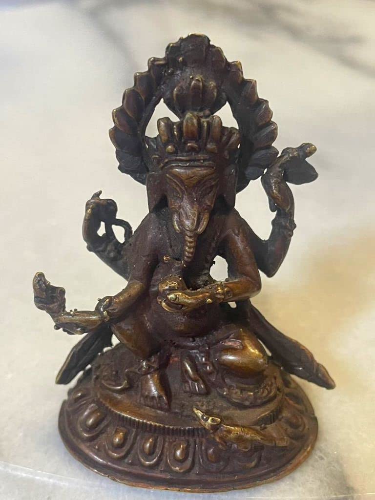 新品 送料無料 ガネーシャ 置物 チベット密教 ガネーシャ神様