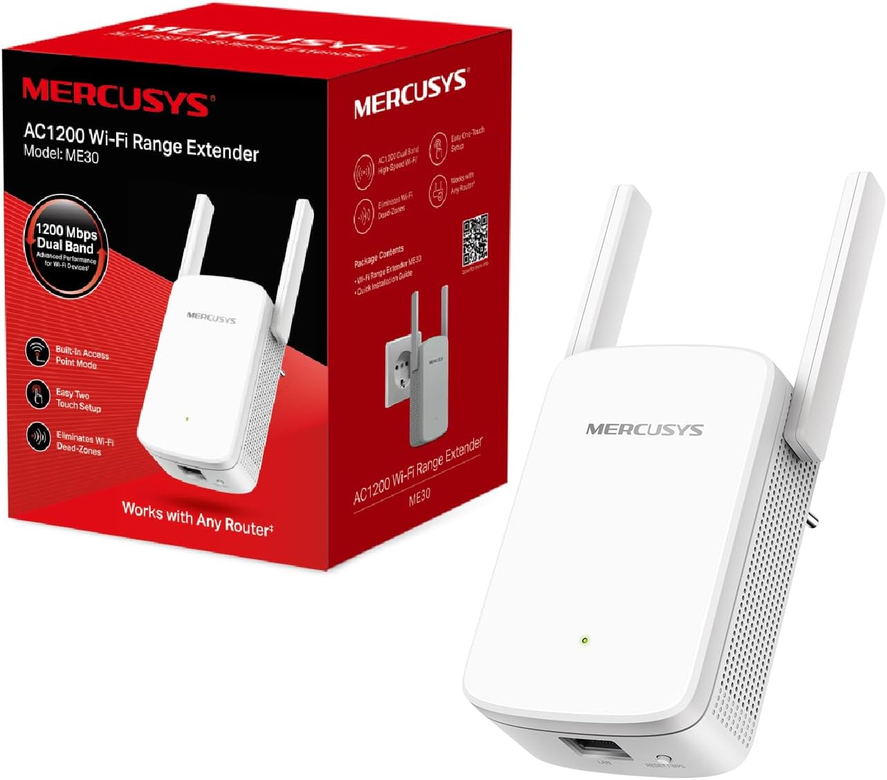 ME30 - AC1200 Wi-Fi Range Extender