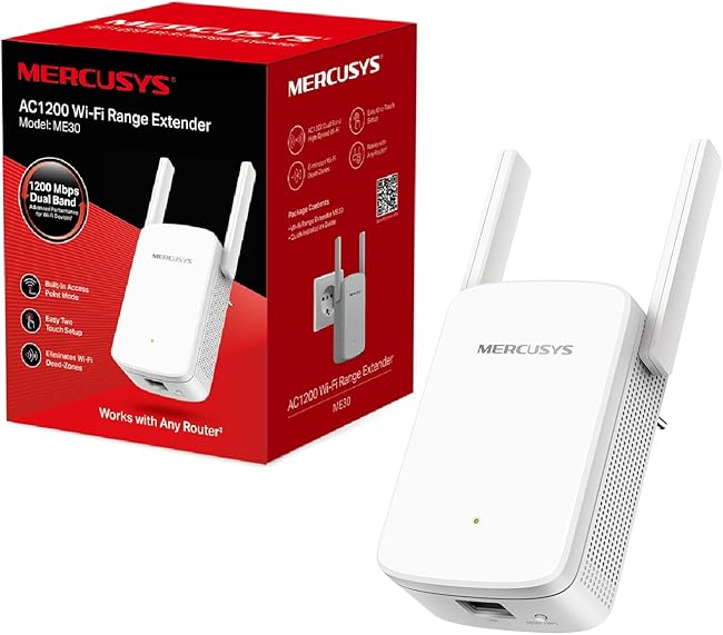 MERCUSYS ME30 AC1200 Repetidor WiFi