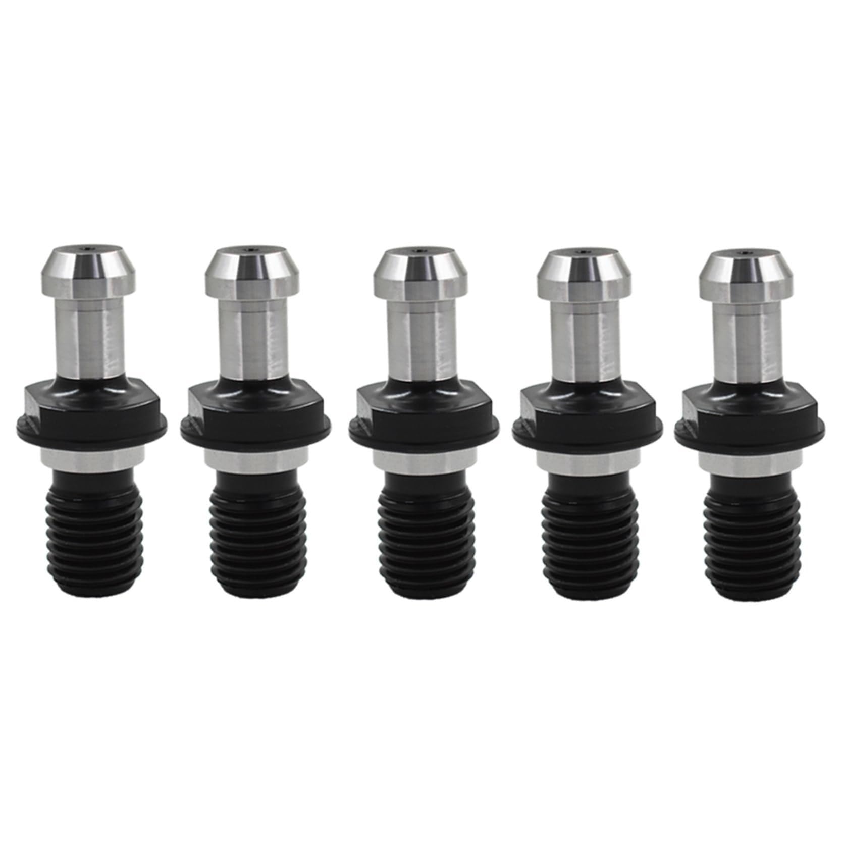 CAT50 Pernos de tracción de 90 grados Perilla de retención CNC de núcleo sólido Portaherramientas de 10 piezas YIJIAN