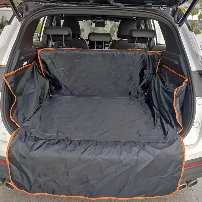 Couverture de voyage d'animaux Citroen C5 Aircross orange - 4
