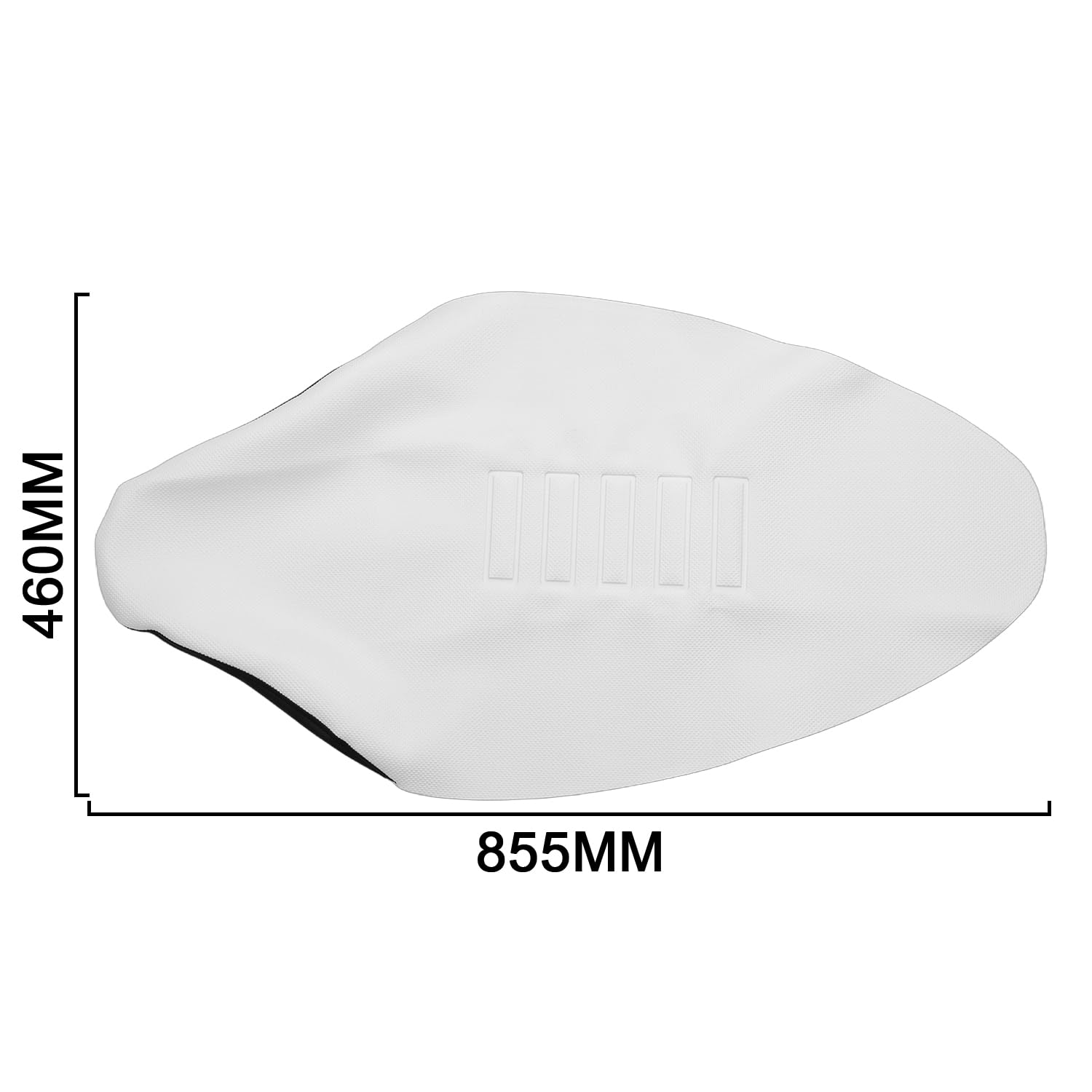 Coprisedile Moto Widen Universale Coprisella Moto Enduro per KTM 350/500 EXC-F EXC 250/430/480 Beta RR-S HM50 XT660 Pit Dirt Bike Enduro Bianco