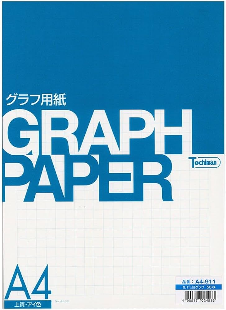 Amazon | SAKAEテクニカルペーパー グラフ用紙 A4 9.1mm方眼