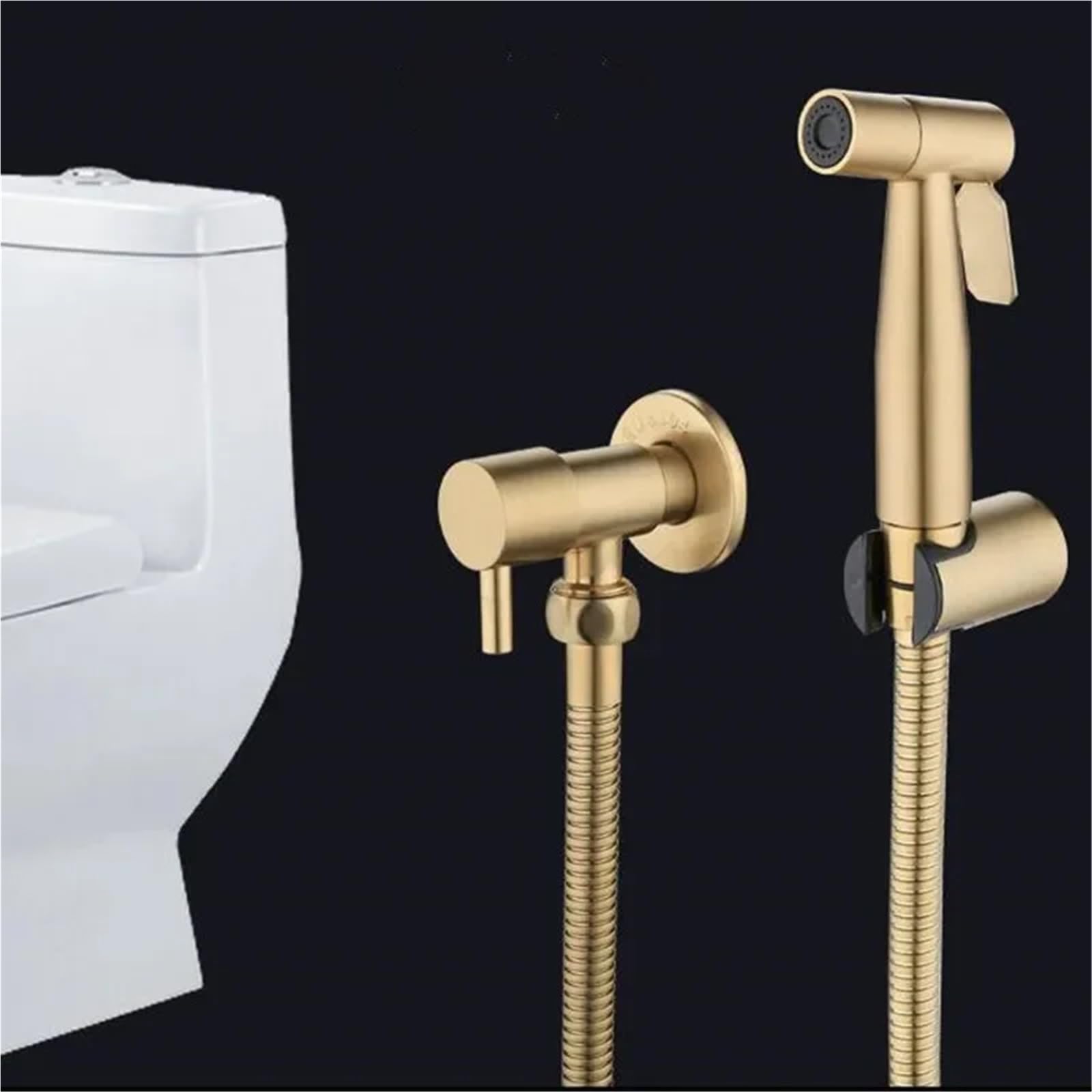 Kit spruzzatore for bidet portatile in acciaio inossidabile
