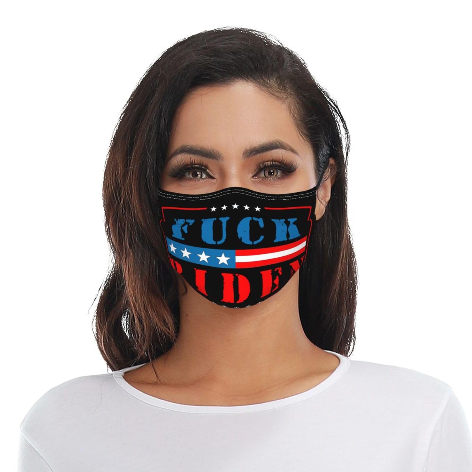 Fuck Biden Adult Dust Mask Adjustable Dust Face with 2 Filter97