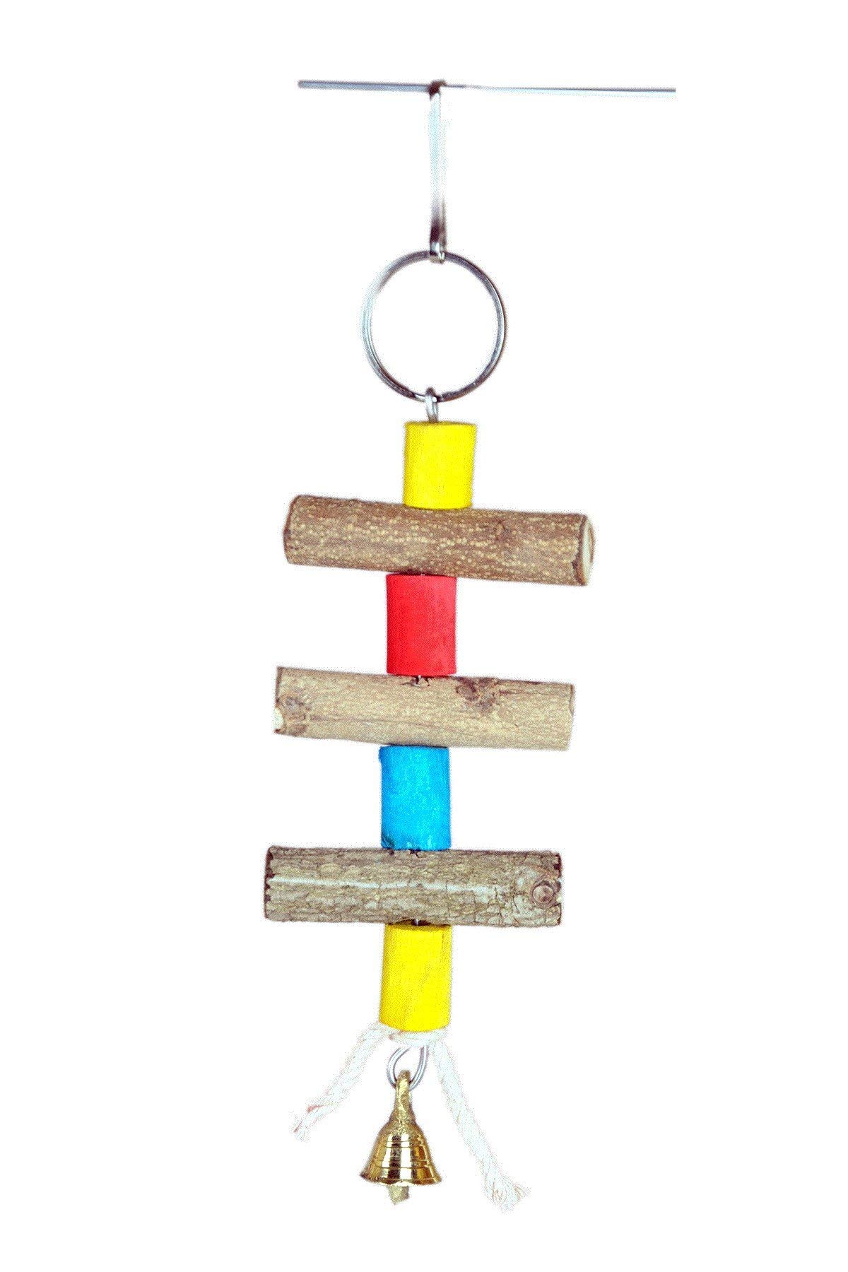 KSK Bird Natural Wood Chew Toy Parrot Hanging Wooden Blocks Bead Toy for Budgies Parakeet Cockatiel Conure Lovebirds Cage Accessories.(Small) (B00ZV7XEDM) Amazon Price History, Amazon Price Tracker