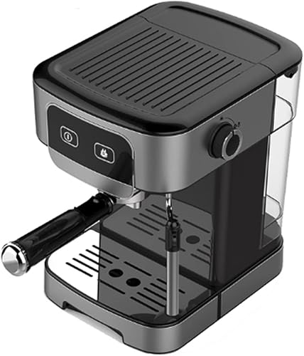 AISHANBAIHUODIAN Máquina de café espresso de 1200 W, 20 bar, cafetera de precalentamiento instantáneo con espumador de leche, cafetera, capuchino,