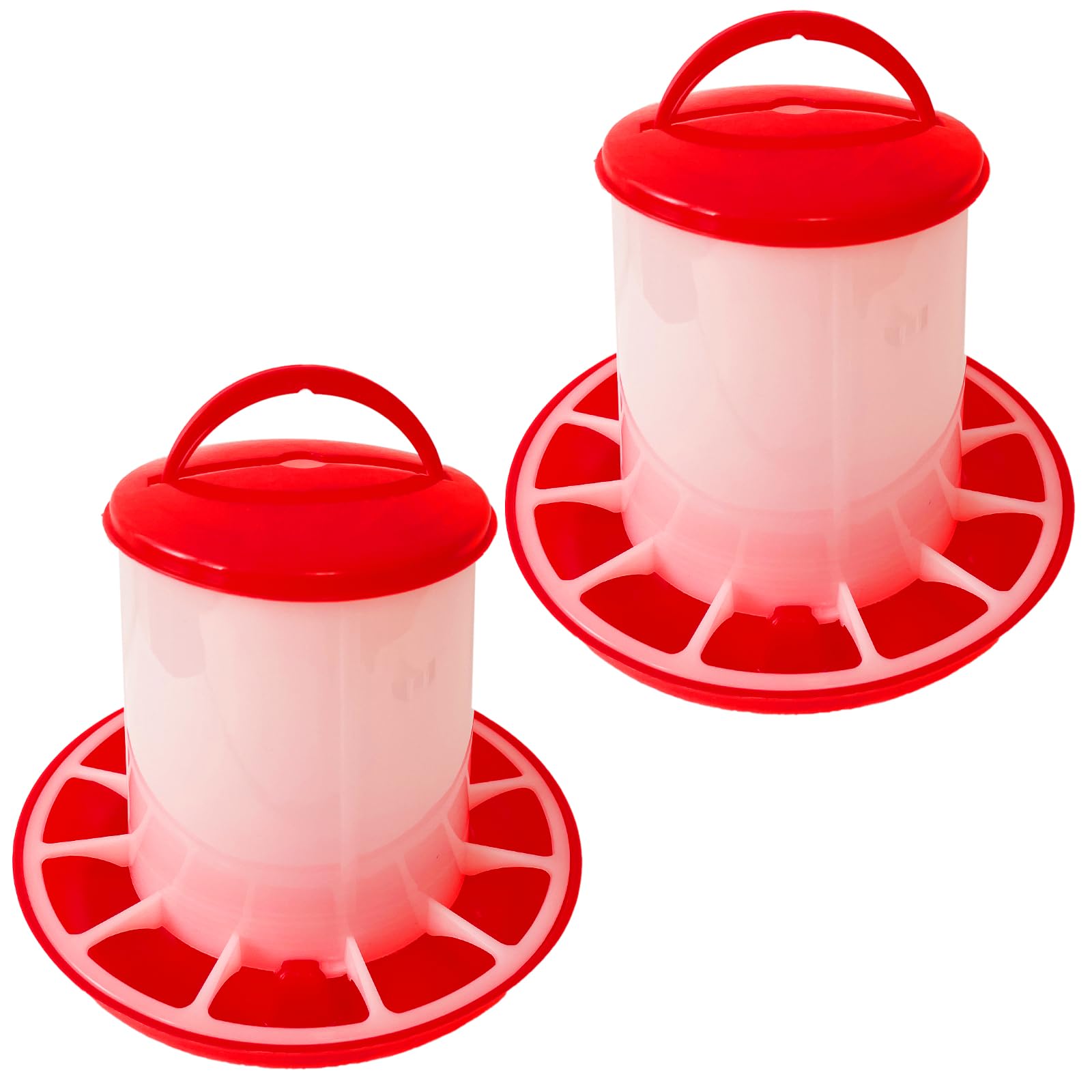 Amazon | MONOSTORE 自動給餌器 鳥 鳥の餌 アヒル チキン 水やり