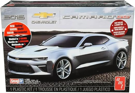 AMT Skill 1 Snap Model Kit 2016 Chevrolet Camaro SS 1/25 Scale Model