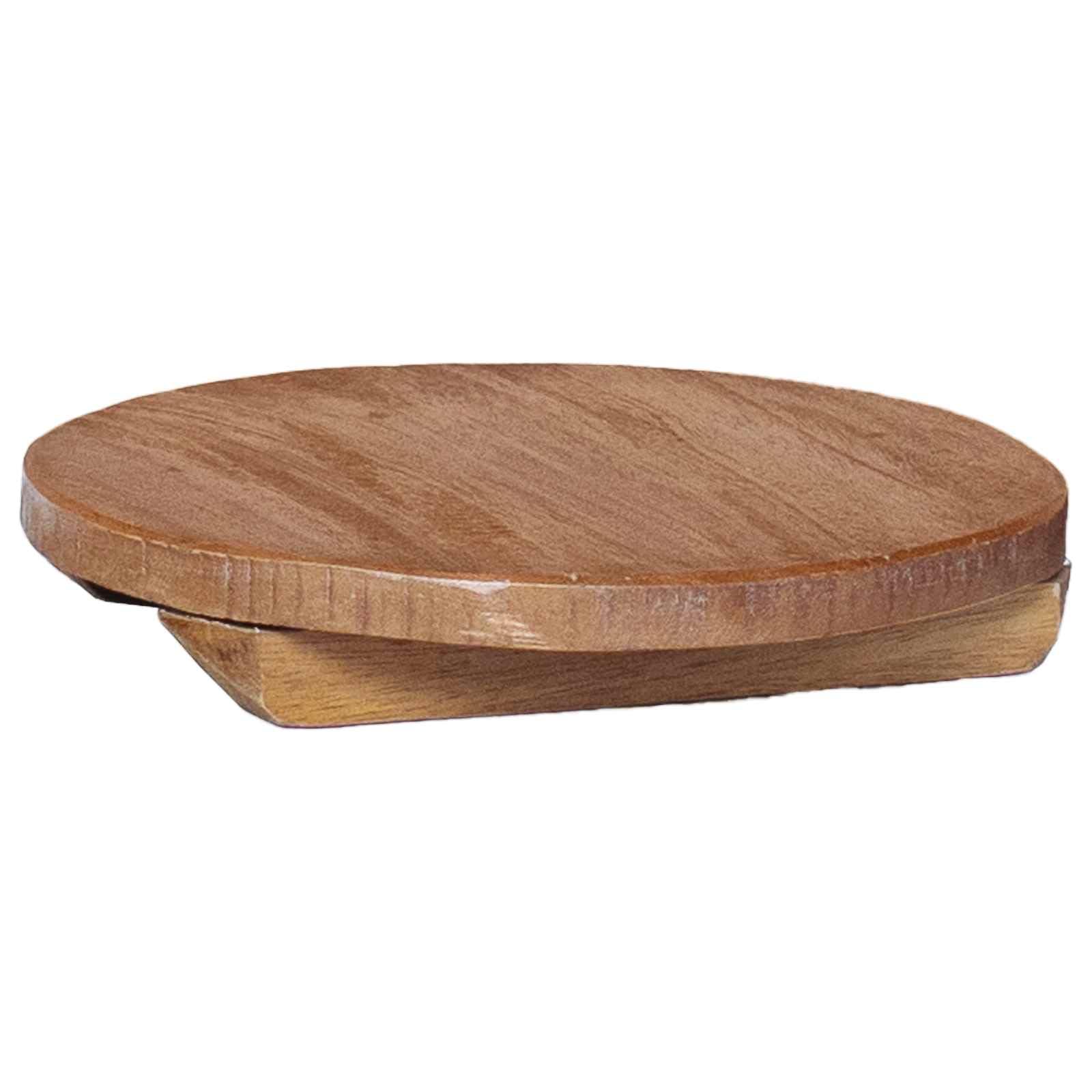 vidaXL Pflanzenhocker 3 pcs Braun Mahagoni Holz, Garten und Terrasse, rustikaler Charme für Außenplätze, ideal zum Entspannen, Beisammensein und Feiern mit einem Hauch von Natur.