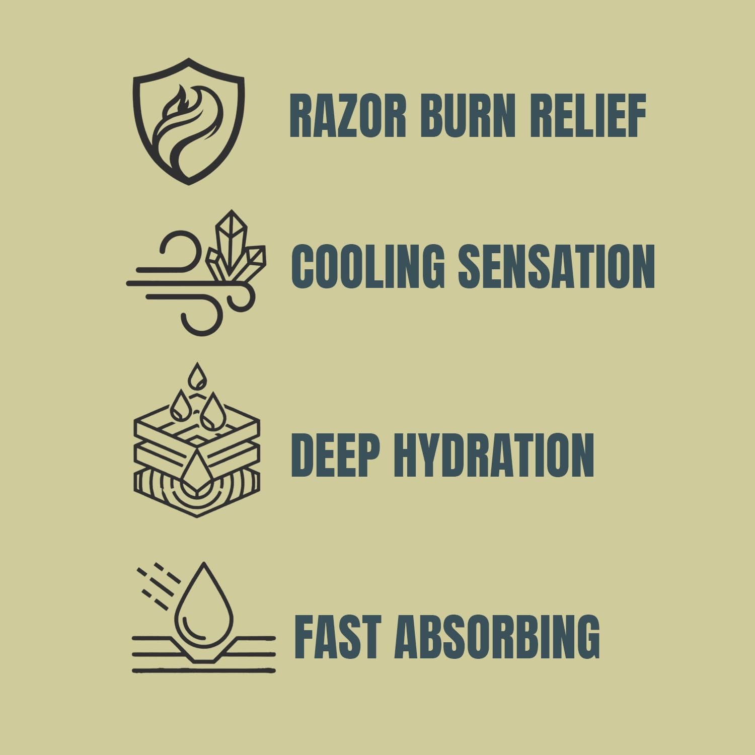 Sandalwood Aftershave Balm - Soothes Razor Burn -5