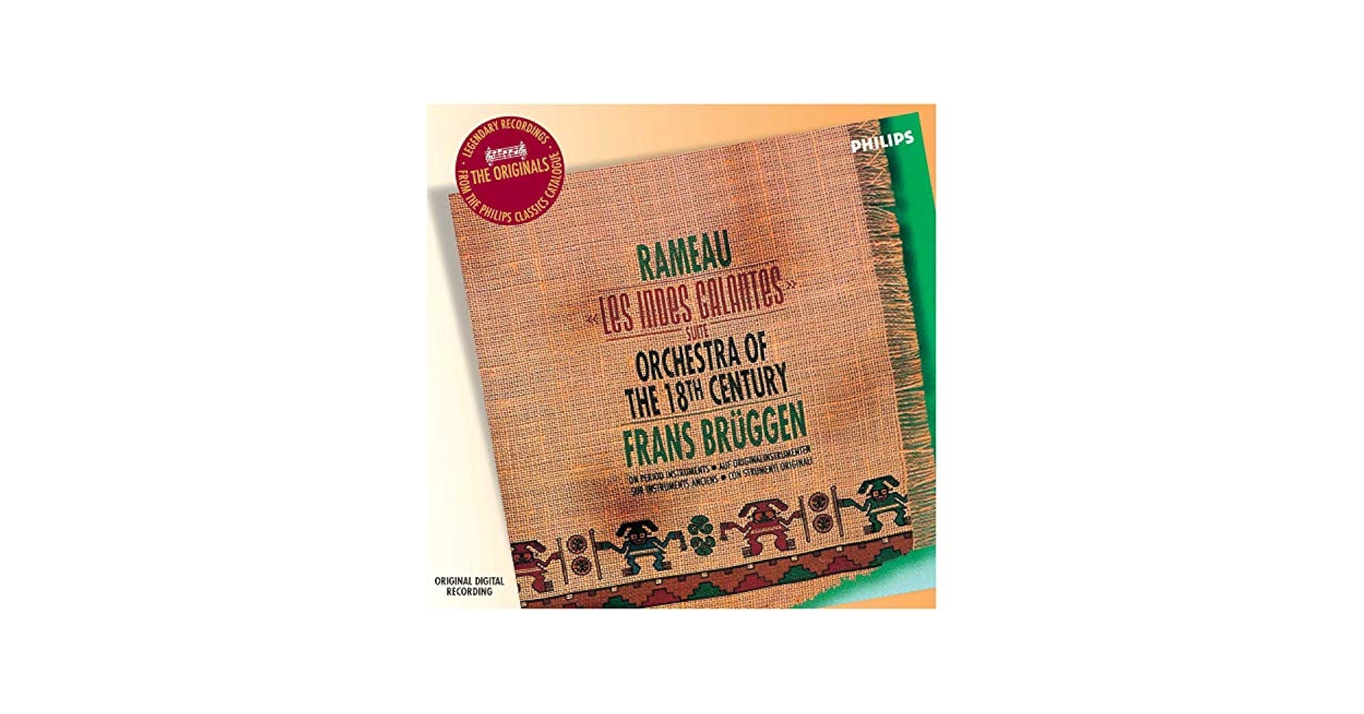 J. Rameau, Frans Br ggen, Orchestra of the Eighteenth