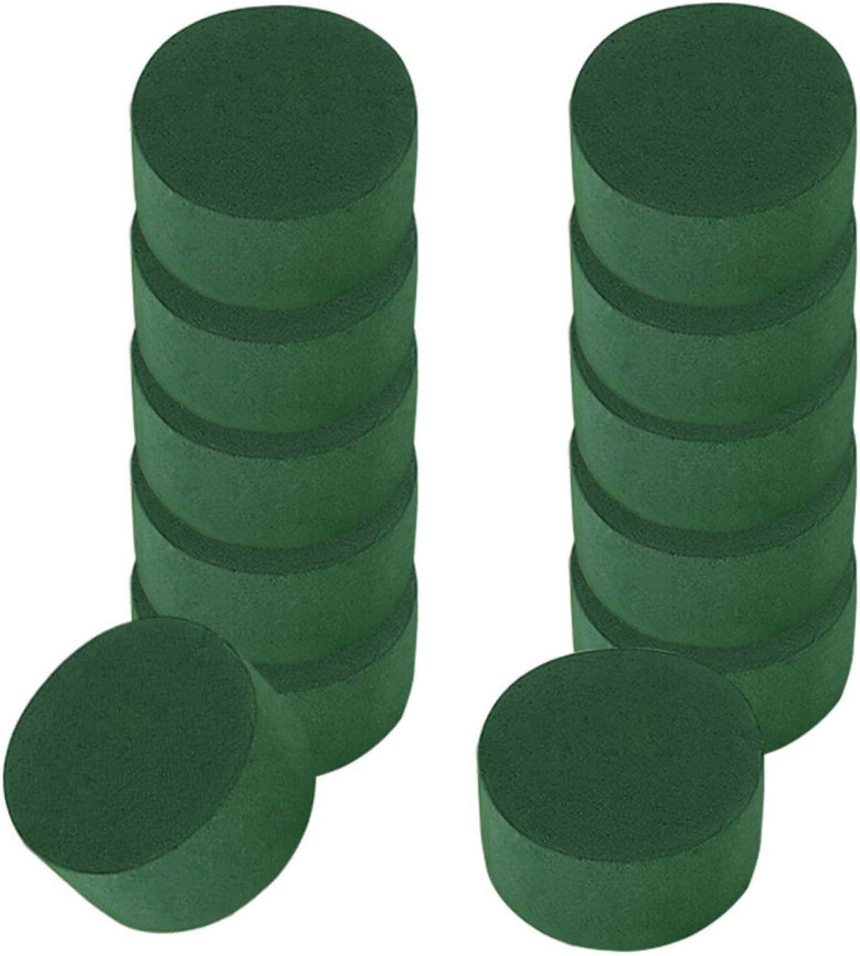 Mousse Florale 12 Blocs Mousse Florale pour Fleurs fraîches 3,15 x 1,57 Pouces pour Mariage des