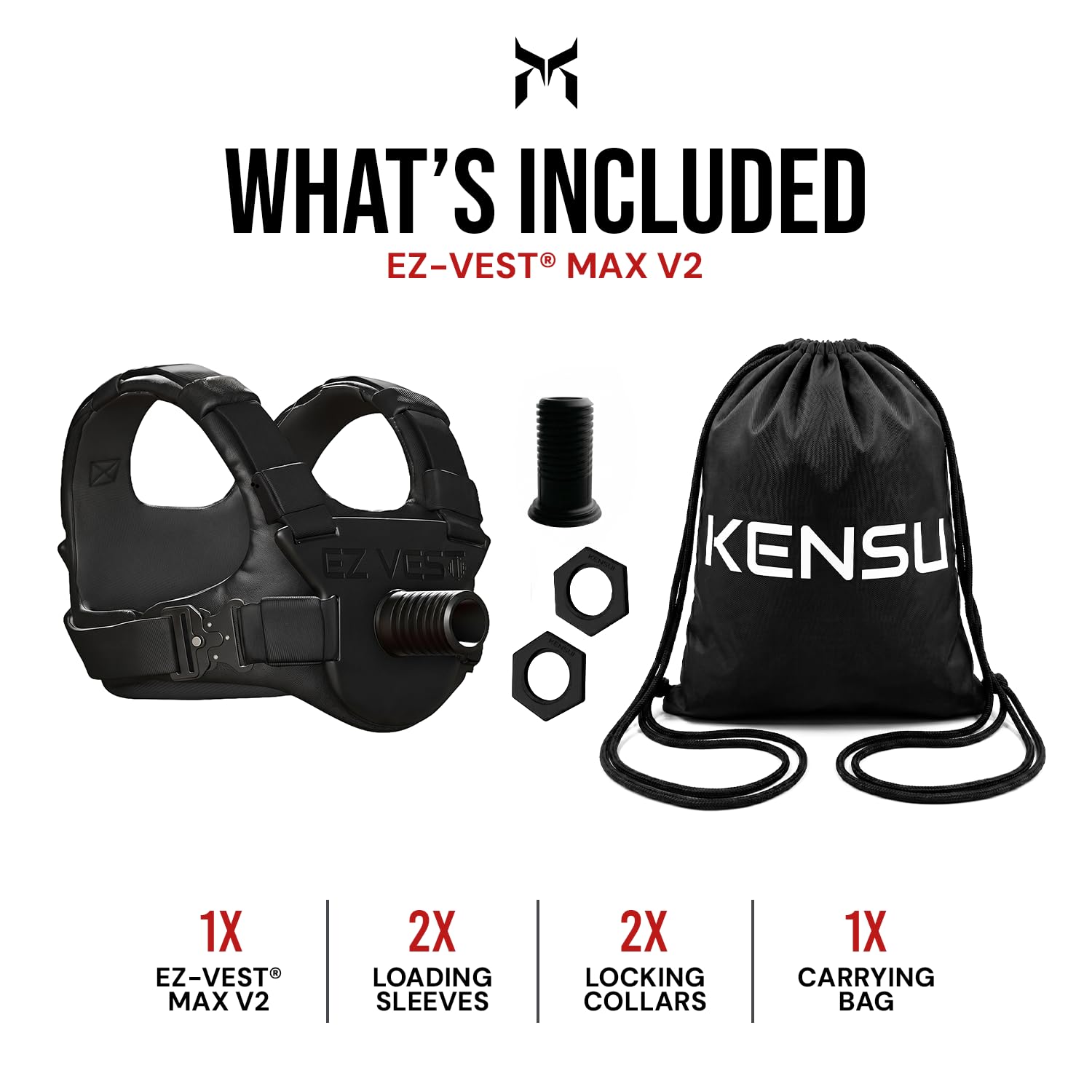 Amazon.com : Kensui EZ-VEST V2 MAX - Plate Loaded Adjustable
