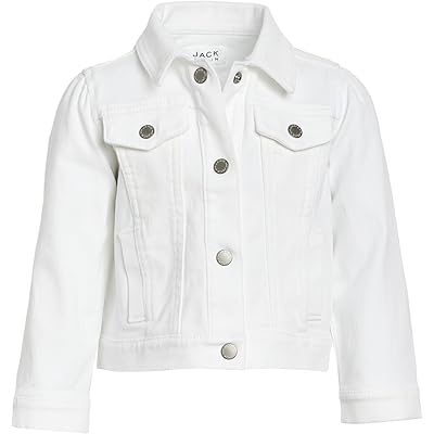 Janie and Jack White Denim Jacket (Infant/Toddler) white