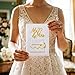 Crisky Handmade Wedding Cards for Bride and Groom - 3D Gold Glitter Paper Design - Luxury Embossed Wedding Cards Congratulations（Double layer） Mr and Mrs Gifts for Couple Bride Greeting Card