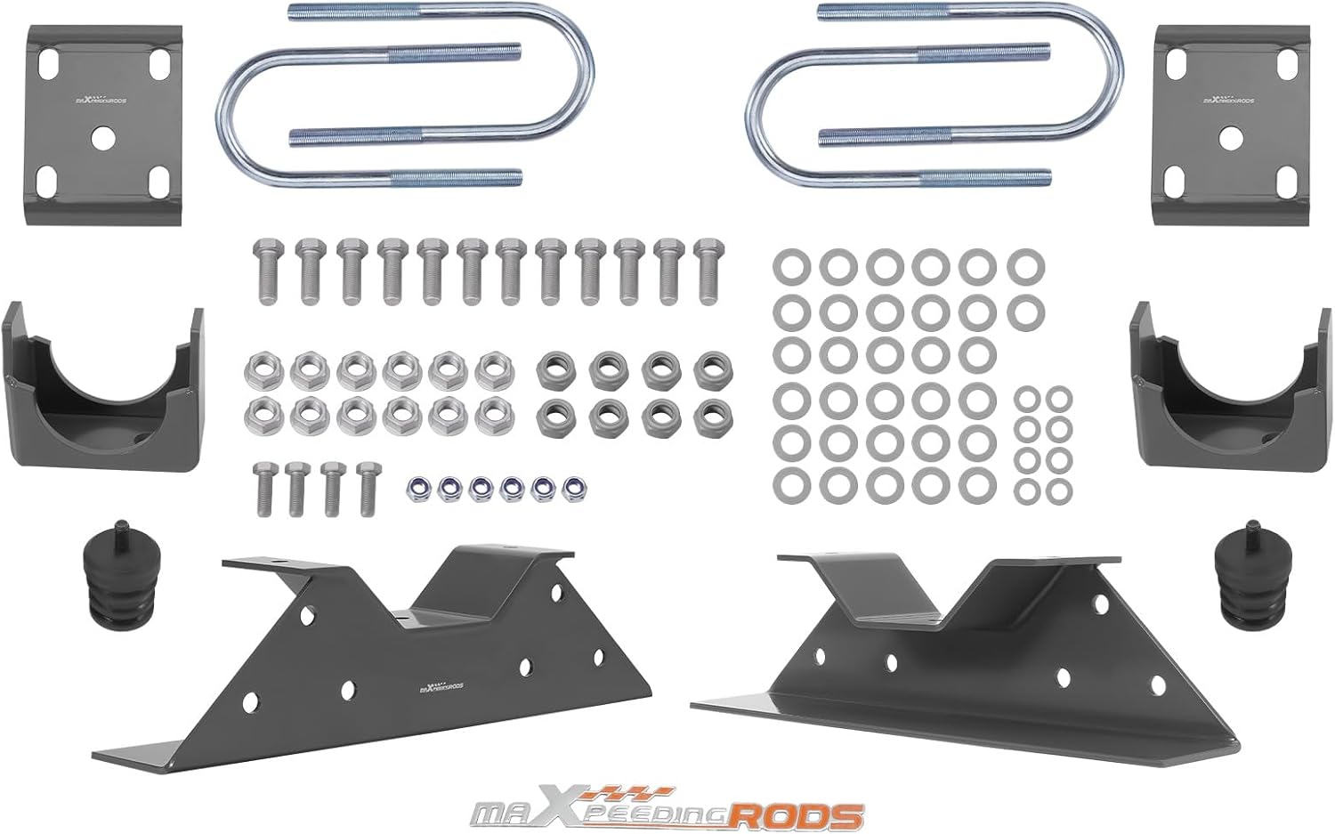 maXpeedingrods 6" Rear Flip Kit and C-Notch for Chevy/GMC C10 1973-1987, Drop Lowering Kit