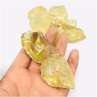 Natural Crystal Rough Natural Crystal Rough 1000g Raw Natural Crystals Stone Yellow Citrine Rough Specimen Home Decoration