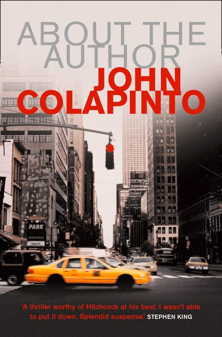 ABOUT THE AUTHOR: A Sharp Psychological Thriller Where Literary Success Leads to Murder