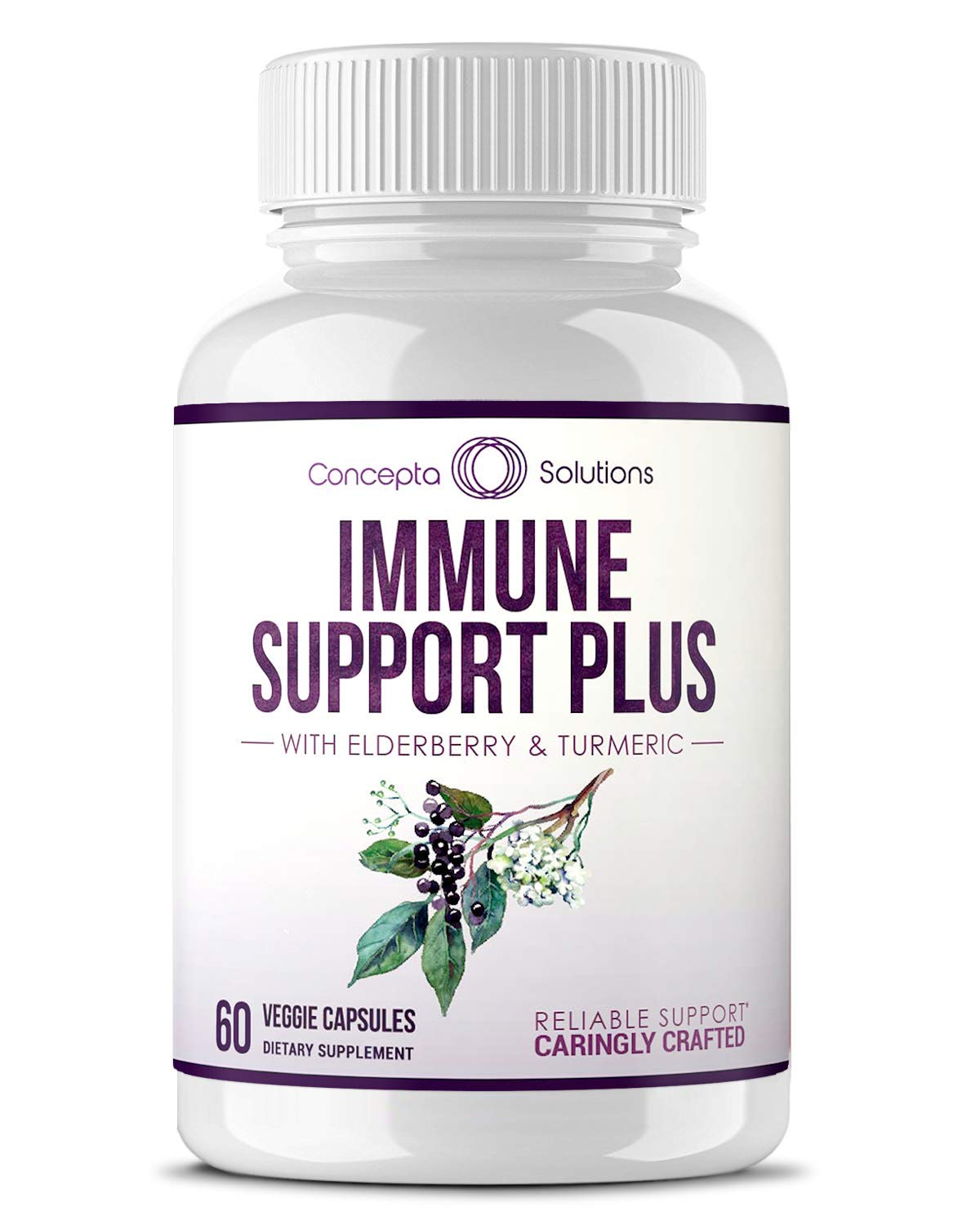Concepta Solutions Immune Support Plus with Elderberry & Turmeric
