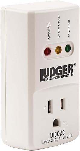 Miniatura 2 de Ludger Protector contra sobretensiones (LUDX-AC), certificado ETL, protección confiable, ciclo de seguridad de 4 minutos, indicador LED de 3 modos,