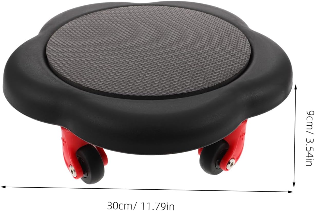 Abdominal Workout Discs Core Sliders for Exercise Ab Wheel Roller Flower Design Home Fitness Equipment