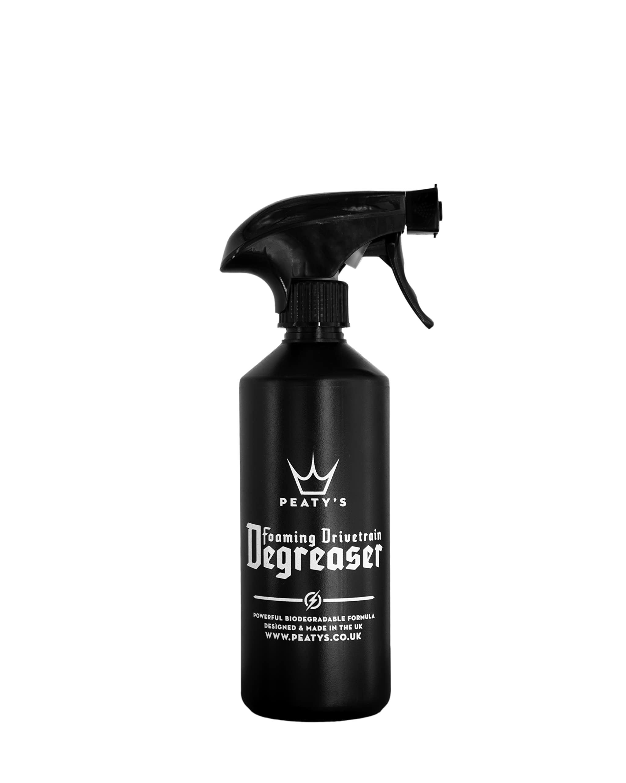 Foaming Drivetrain Degreaser- High Strength Biodegradable Bicycle Cassette and Chain Cleaner, 500ml / 16.9 oz