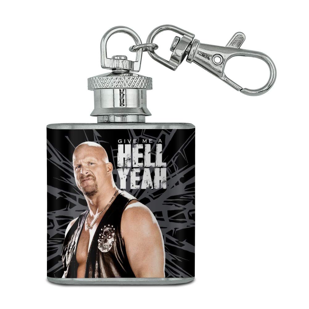 Wwe Stone Cold Steve Austin Hell Yeah Stainless Steel 1oz