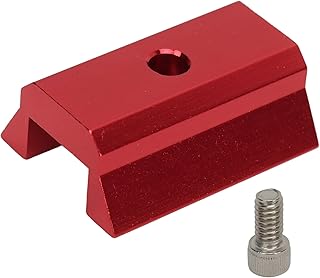 Dilwe Dovetail Mounting Plate, 43mm 1.69 Inch Length Dovetail Rail Plate Dovetail Base with 1/4 Inch Thread for Telescope Finder Scope Smartphone Base Expansion