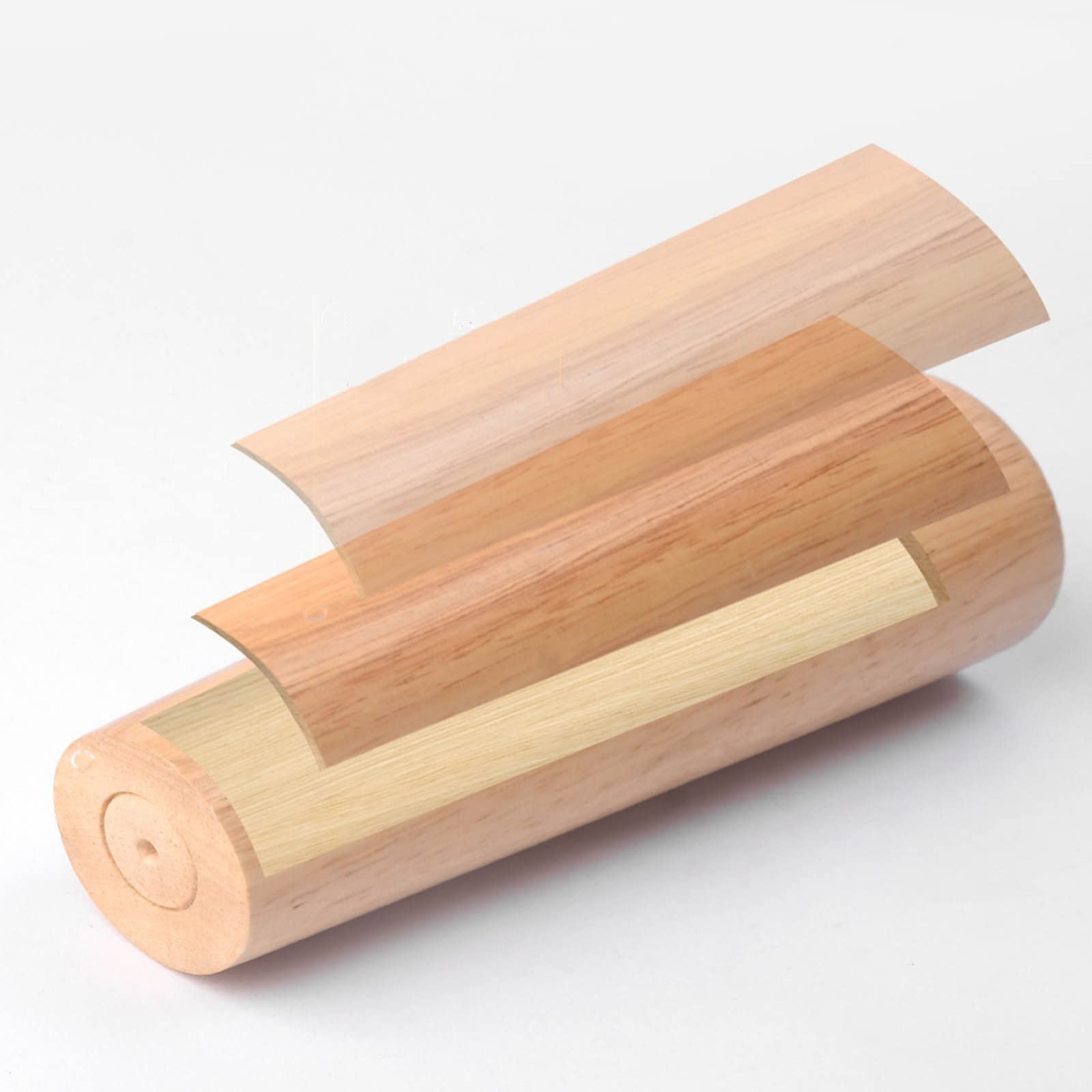 Nogi meblowe z litego drewna, Dębowe nogi meblowe stożkowe, zamienne, 4 sztuki, zestaw osprzętu do obciążenia 320 kg, 6-30 cm(A,8cm(3.15in))