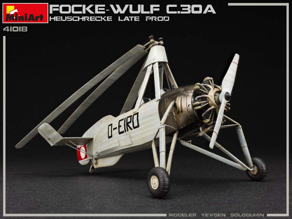 Amazon | ミニアート 1/35 ドイツ空軍 フォッケウルフFW C.30A