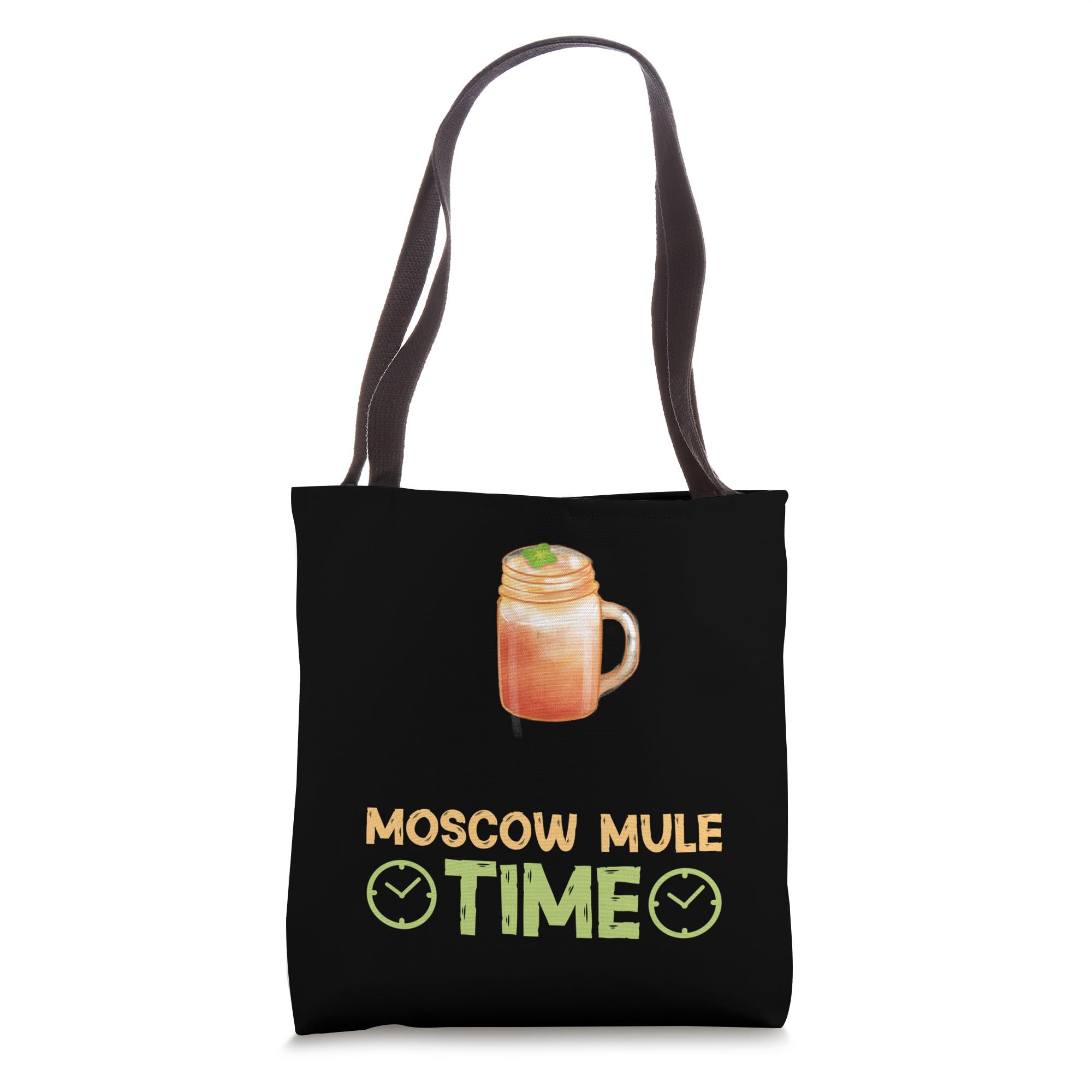 Tipsy Mixology Art of PourMoscow Mule Time Unwind And Sip Cocktail Drinks Tote Bag