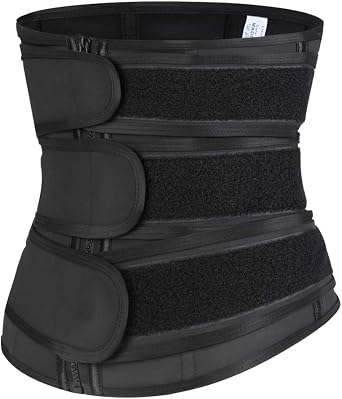 Womens Latex Underbust Corset Waist Trainer Cinch Body Shaper Sport Girdle