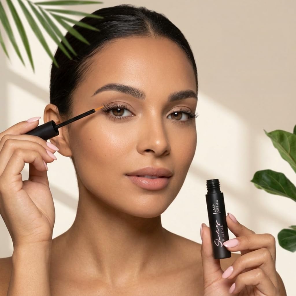 Sinsnlashes Wimpernserum EYELASH SERUM—Wimpernserum Mit Peptid Komplex Für Kräftigere Und Dichter Wirkende Wimpern Im Täglichen Pflegeeinsatz (2 Stück)