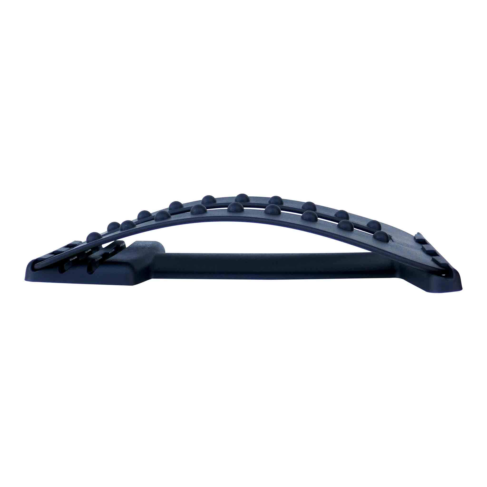 Coussin de correction lombaire avec points d'acupression magnétiques Noir