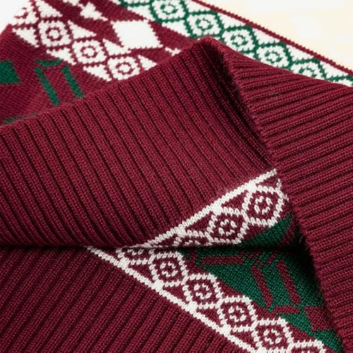 Toddler Boys Girls Reindeer Cartoon Crew Neck Long Sleeve Tops Pullover Spring Kids Birthday Sweaters4