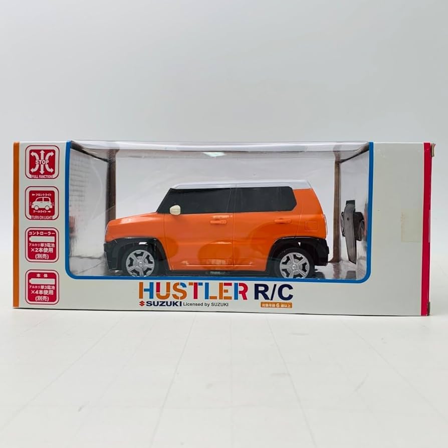 HUSTLER ラジオコントロールキット Amazon.co.jp: 未開封 SUZUKI HUSTLER R/C ハスラー ラジコン