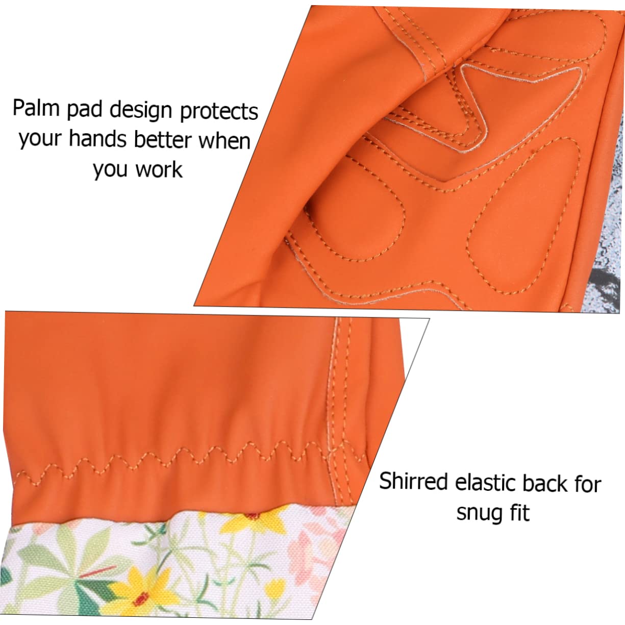 POPETPOP 1par Guantes De Jardinería De Protección Con Mangas Largas Guantes Laborales Impermeables y Transpirables Para Trabajo El Jardín Color Marrón