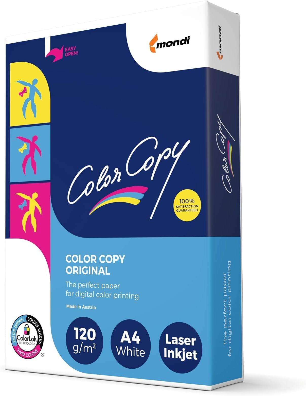 Color Copy Laserdruckpapier, 120g/m2, A4, 250 Blatt (Packung mit 5)