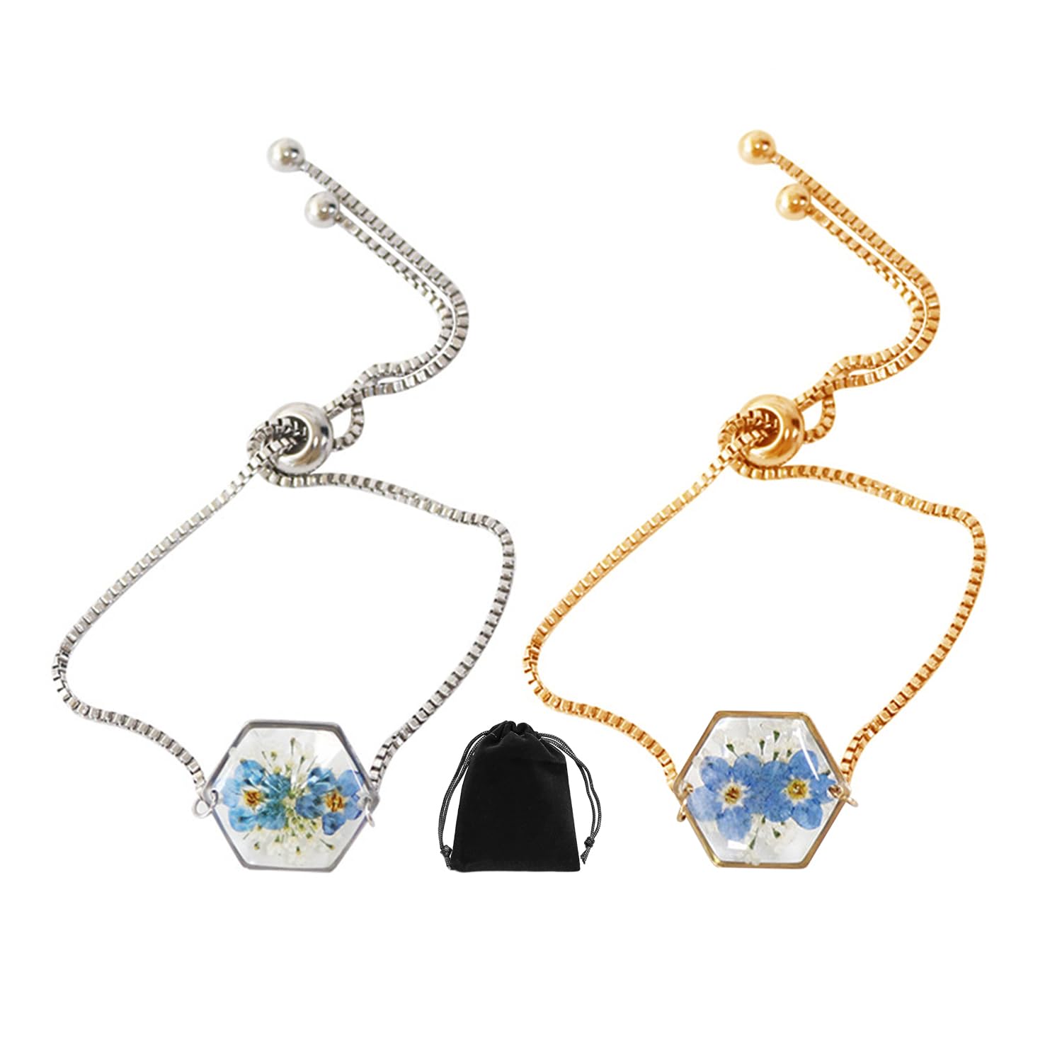 Creatieve set voor het maken van sieraden - 2 armbanden en 1 halsketting - Regenboog