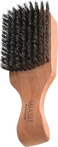 SHASH The Go-To - Cepillo de pelo de cerdas de jabalí 100 adecuado para cabello fino a normal firme acondiciona naturalmente el cabello mejora la